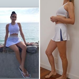 Nwt Carbon38 SET Luxury Capsule Pheel Perforated Tennis Pickleball Set Xs